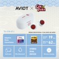 thumbnail image 2 of Auriculares AVIOT TE-V1R-GTJ Gintama inalámbricos con cancelación activa de ruido (ANC) Bluetooth 5.3, 2 of 7