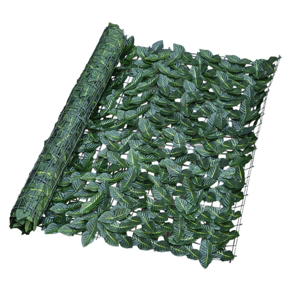 10x3.3ft Artificial Faux Ivy Leaf Privacy Fence Screen Hedge Panel Decor Garden 