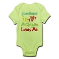 thumbnail image 1 of CafePress - Someone In Michigan Loves Me Infant Bodysuit - Baby Light Bodysuit, 1 of 1