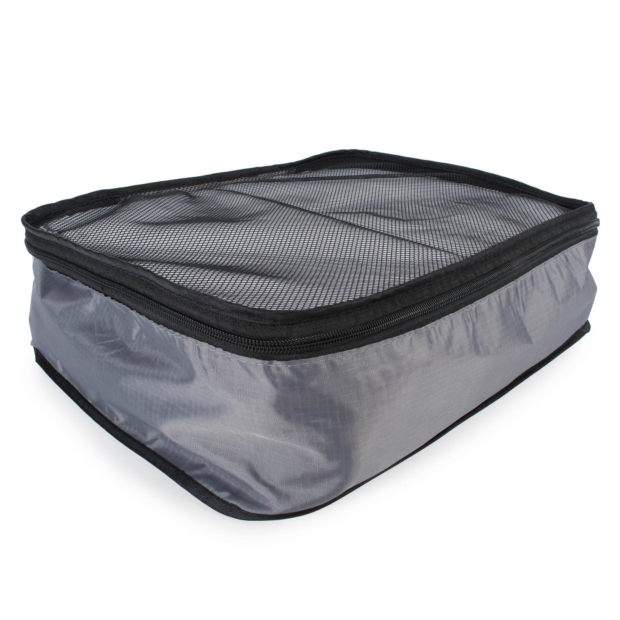 4-Piece Travel Organizer Cube Set Grey