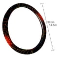 thumbnail image 4 of Halloween Spider Web 14.5 Inch Printing PVC Leather Car Wheel Covers Steering Wheel Cover Auto Accessories, 4 of 6