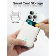 thumbnail image 5 of ExtreLife Stick on Phone Card Holder, Stronger 3M Adhesive Premium Leather Phone Wallet for Back of Phone Case, iPhone, Samsung, RFID Blocking, Fit 4 Cards, 5 of 8