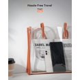 thumbnail image 3 of Miniteclado Bluetooth Doohoeek Universal con soporte naranja, 3 of 8