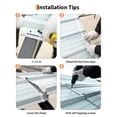 thumbnail image 4 of 12 x 20 FT Metal Carport, Heavy Duty Carports Reinforced Frame and Steel Roof, All-Weather Shelter Canopy for Pickups, Boats, Cars, and Tractors, 4 of 7