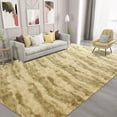 thumbnail image 3 of Arogan 4x6 Feet Area Rugs for Living Room Bedroom, Beige Soft Fluffy Shaggy Bedside Carpet, Machine Washable Indoor Floor Rug for Kids Home Decor Aesthetic, 3 of 8
