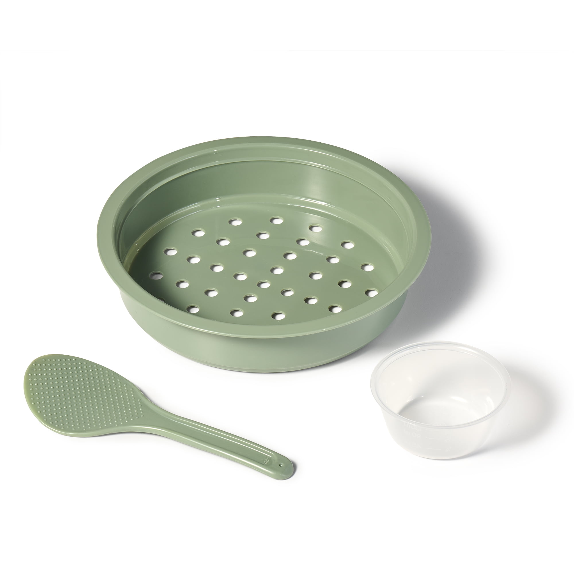 Starfrit Electric Rice Cooker – 20 Cups – Ceramic Non-Stick Coating Without PFAS – Steamer Basket, Measuring Cup & Service Spoon - 700 Watts, STARFRIT 20 CUP RICE COOKER