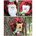 thumbnail image 4 of Yuarrent Colgante de Navidad, adorno de Navidad, de puerta, tamaño compacto, ahorro de espacio, accesorios para festivales, dulce regalo, Kits de decoración para fiestas Patrón de ancianos Yuarrent HA070031-02B, 4 of 6