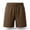 Coffee, variant on Mens Casual Shorts, Minimalist Solid Stitched Side Detail, Relaxed Fit for Home Lounging Daily Neighborhood Wear Yellow S