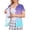 Dark Purple, variant on Breast Cancer Shirts for Women Chemo Recovery Mastectomy Tops with Drain Pockets Post Surgery Clothing