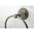 thumbnail image 5 of Kingston Brass Metropolitan 6 Inch Modern Towel Ring, Wall Mount, Brass, 5 of 7