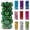 Green, variant on 24Pcs Christmas Balls Ornaments for Christmas Tree, 3CM Shatterproof Christmas Tree Decorations Hanging Bulbs Ball for Holiday, Wedding, Party