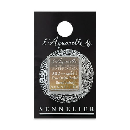 UPC: 3046450113676 | Sennelier French Artists Watercolor – Burnt Umber Half Pan