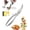 Silver - a, variant on Stainless Steel Bone Cut Kitchen Scissors, Heavy Duty Poultry Shears with Spring Loaded Handle, Sharp Detachable Kitchen Shears for Chicken Meat Fish, Non-Slip Grip, Dishwasher Safe (Silver - A)