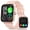 Pink, variant on 1.83" Smart Watch for Women Men, Make/Answer Calls with Fitness and Wellness Tracking 100+ Sports Modes Step Calorie Counter IP67 Waterproof for Android and iPhone