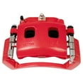 thumbnail image 3 of TRQ Front Left Right Brake Caliper w/Bracket Performance Red Driver Passenger Side Compatible with 2004-2006 Dodge Durango 2002-2005 Ram 1500, 3 of 4