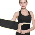 thumbnail image 4 of Greeniant Soporte de cintura cinturón recortador ejercicio pérdida de peso gimnasio Fitness cinturón Protector levantamiento de pesas entrenamiento de Accesorios para máquinas de ejercicios Greeniant OD006079-00, 4 of 6