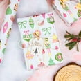 thumbnail image 6 of HOMERAL Christmas Wrapping Paper Roll - White Gift Wrap with Christmas Tree, Nutcracker, Dancing Girl, Bell - Perfect for Christmas - 17 Inch X 33 Feet, 6 of 6