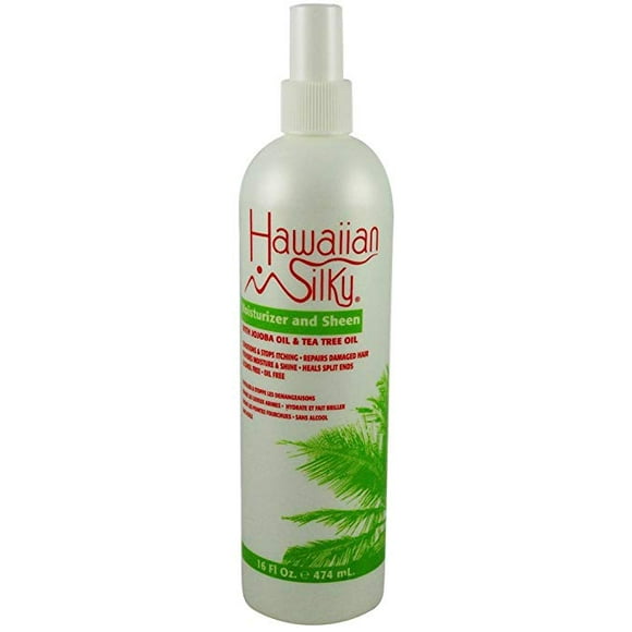 Hawaiian Silky Hydratant et Brillance avec Huile de Jojoba et Huile d'Arbre à Thé 16 fl oz