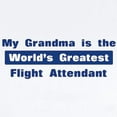 thumbnail image 2 of CafePress - Grandma Is Greatest Flight At Infant Bodysuit - Baby Light Bodysuit, Size Newborn - 24 Months, 2 of 4