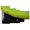 Lime & Black, variant on LBRV-CAP Lime & Black Reversible Rain Cap, One Size