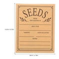 thumbnail image 2 of KAKOWELY 50Pcs Seed Envelopes Paper Envelopes Seed Packets Paper Envelopes Money Envelopes,4.72"X3.15"(LxW), 2 of 5