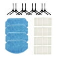 thumbnail image 1 of Kit de Brosses Latérales pour Filtre Vaccum Cleaner pour ONSON pour MAMNV BR150 BR151 Balayeuse pour Haier TL30U1 Chiffons de Filtre pour Aspirateur, 1 of 11