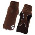 thumbnail image 1 of Abrigo para perros Yuyangstore Ropa de invierno forro elegante a prueba de viento Marrón M Ropa para perros de invierno, 1 of 8