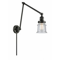 Innovations Lighting - Canton - 1 Light Double Extension Swing Arm Wall Sconce