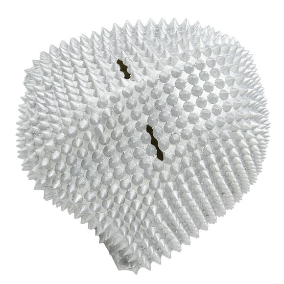Studded Full Face Cover, Studded Halloween Face Cover Horror For Costume Party