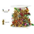 thumbnail image 2 of CNKOO 33.3ft Christmas colorful bead string  Xmas Miniature String Light Accessories for Xmas Furniture Accessories, 2 of 5