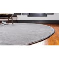thumbnail image 5 of Jill Zarin’s Uptown Round Geometric Modern Area Rugs, Gray, 5 of 8