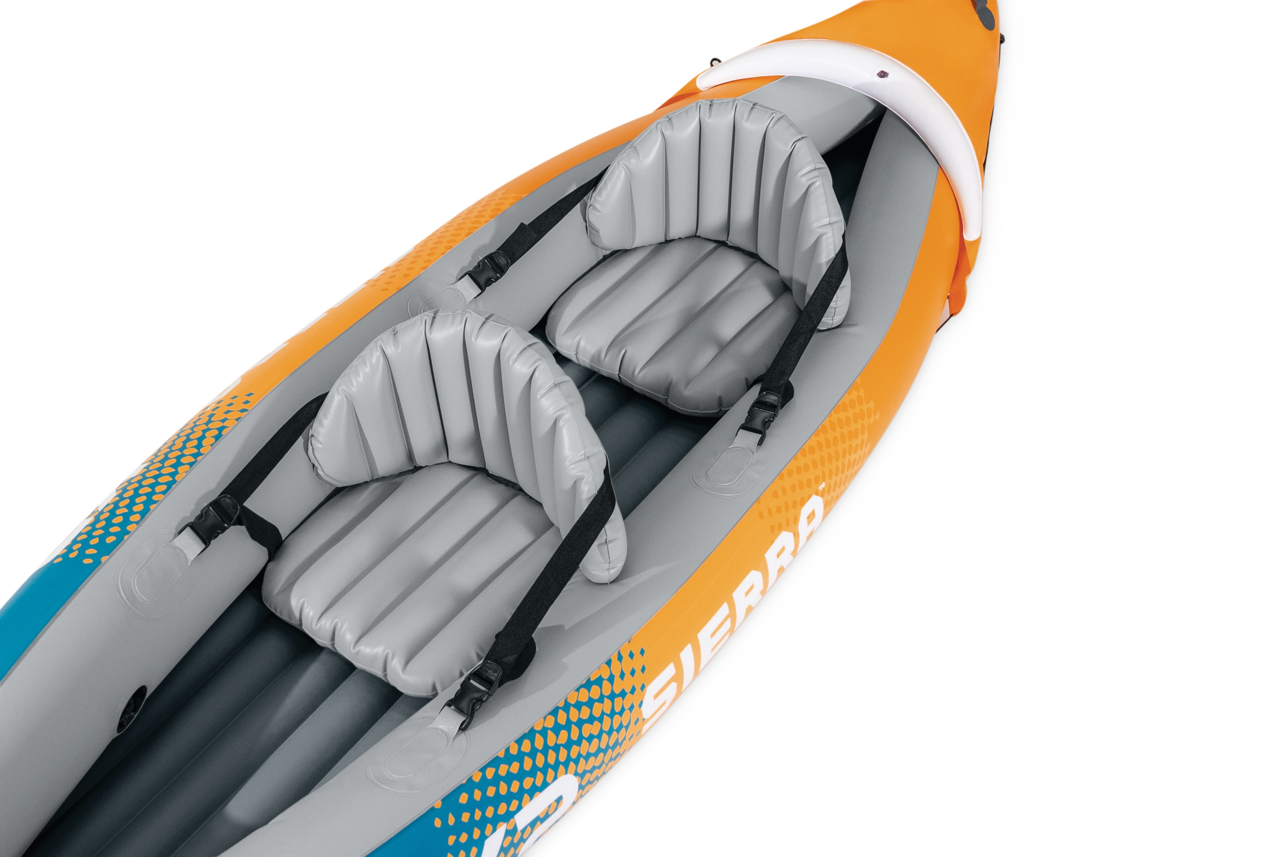 Intex Sierra K2 2-Person Inflatable Kayak with Accessory Kit, Oars and Hand Pump - Walmart Exclusive Colors