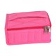 thumbnail image 1 of Estuche de transporte de aceites esenciales, bolsa de almacenamiento de esmalte de uñas, organizador portátil, Perfume, 30 rejillas para salón, viaje, Rosa, 1 of 7
