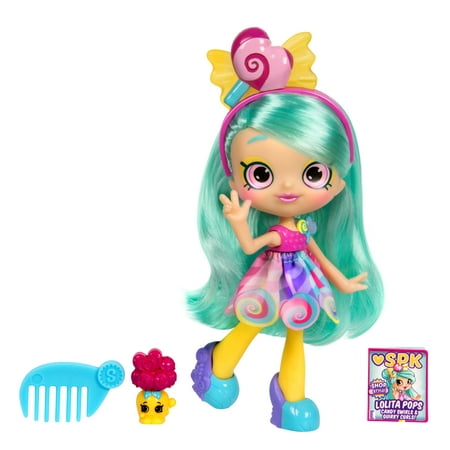 Shopkins Shoppies Doll, Lolita Pops with Her Shopkins BFF Libby Lolly (Shopkins S3 Best Dressed Fashion Pack)