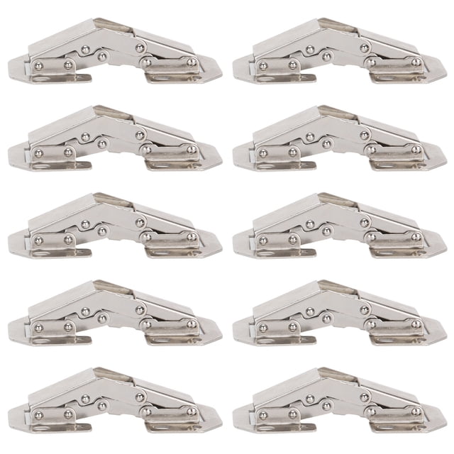 Hinges For Drawer, Door Hinges, 10PCS For Wardrobe Doors,Bookcases Kitchen Cabinet Doors 4in,3in