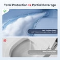 thumbnail image 5 of HOROW T39 Luxury Smart Bidet Toilet, Elongated ADA Height with Anti-Splatter Foam Shield, Heated Seat & Instant Warm Water, Smart Display, Night Light for Bathroom Remodel, 5 of 19