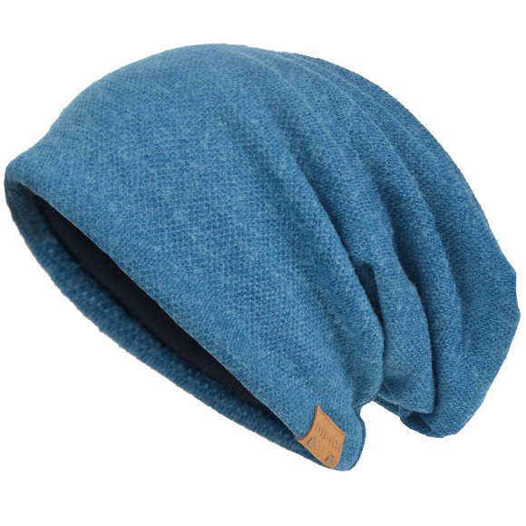 Gorro VECRY Slouch con forma de calavera para invierno y verano (turquesa)