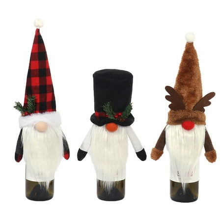 

Wine Bottle Bag Party Decorations Wine Bottle Case for Xmas Atmosphere Supplies