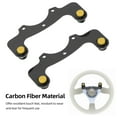 thumbnail image 4 of Carbon Fiber Steering Wheel Horn Button Enhanced Functionality for Nardi & VERTEX 6 Bolts, Improved Comfort in Driving, 4 of 7