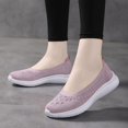 thumbnail image 2 of Womens Mesh Flats Slip on Loafers Shoes Breathable Comfortable Walking Sneakers Casual Work Nurse Shoes, 2 of 6