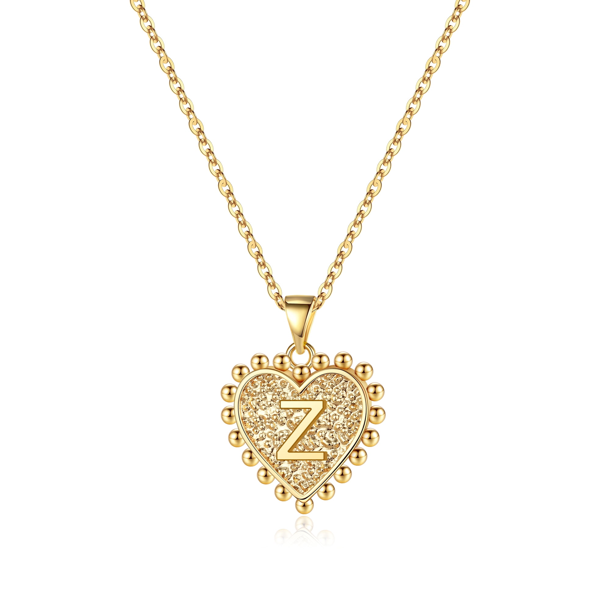 Baby infant Childrens Jewelry Girls Heart Frame Pendant 14K Yellow Gold Filled