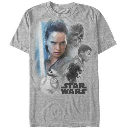 Star Wars: The Last Jedi - Real Heroes Apparel T-Shirt - Grey
