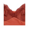 thumbnail image 4 of Verano Mujeres Malla de Encaje Camisa Tops, Sexy Slim Costura expuesta Ombligo Top, 4 of 5