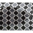 thumbnail image 4 of oneOone Viscose Chiffon Gray Fabric Argyle Check Fabric For Sewing Printed Craft Fabric By The Yard 42 Inch Wide, 4 of 4