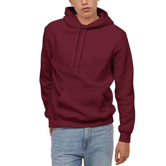 Hat and Beyond Men's Casual Pullover Hoodie Heavyweight Long Sleeve XS-5XL