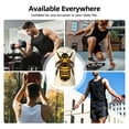 thumbnail image 7 of Pofeuu Honey Bee Print Men's Muscle T-Shirt, Sleeveless, Muscle Tank, Classic Muscle Tee Top For Men Casual Sleeveless Muscle T-Shirt Trendy Clothes-XX-Large, 7 of 7