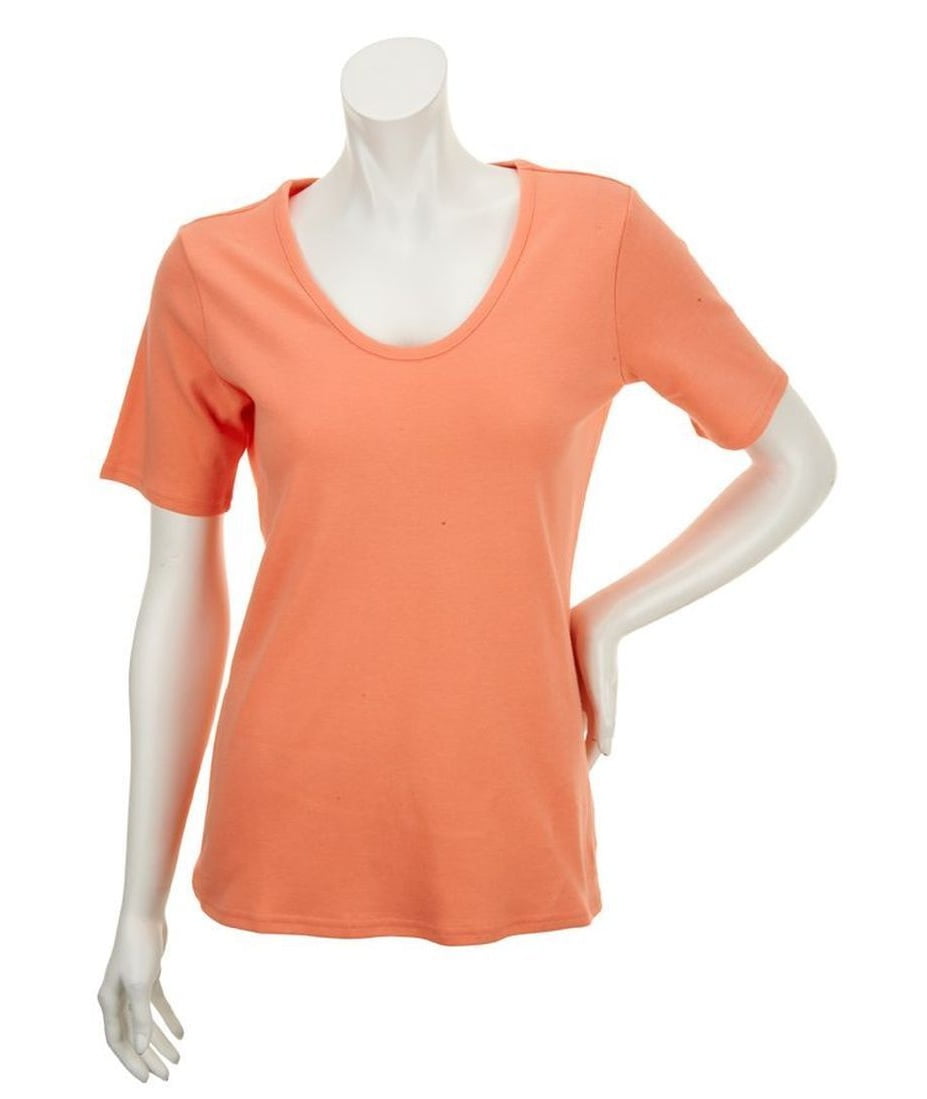 liz claiborne v neck t shirts