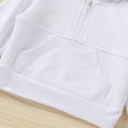thumbnail image 5 of Younger Tree Baby Boy Girl Clothes Fall Winter Solid Color Zipper Long Sleeve Hoodie Sweatsuit and Sweatpants Outfits for 2-3T, 5 of 8