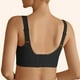 thumbnail image 4 of Sujetador sin aros para yoga y dormir con hebilla frontal y bordes de encaje para mujer - Nailon/spandex, 4 of 8
