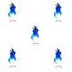 thumbnail image 1 of Kearding Artículos de fiesta Accesorio de Halloween con luces LED fuertes y brillantes Luces LED Efectos impresionantes azul Type2 NO2, 1 of 6